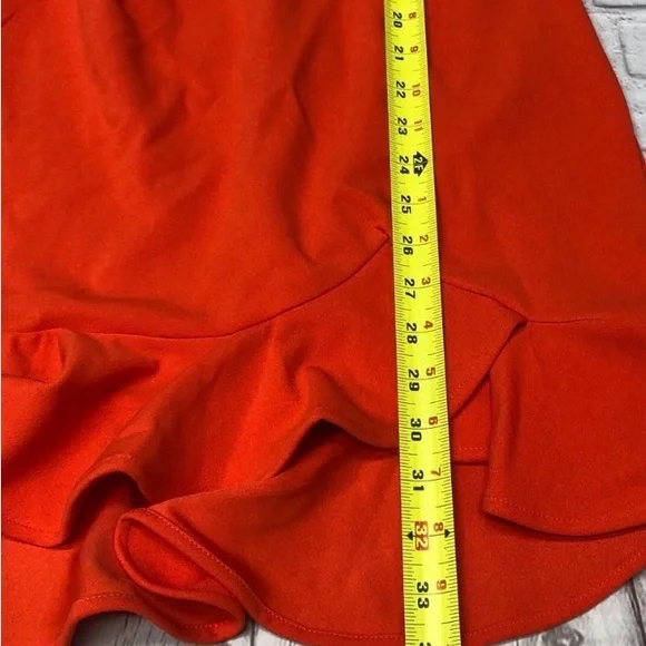 Hello Molly Vibrant Red Mini Dress - Picture 7 of 7